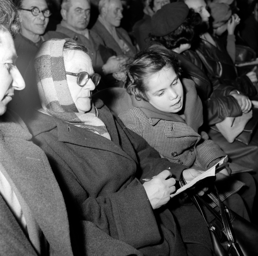 A lottó első heti sorsolása   - 1957